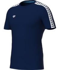 Męski T-shirt Team granatowo-biało-granatowy L - 710
