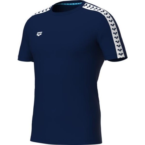 Męski T-shirt Team granatowo-biało-granatowy L - 710