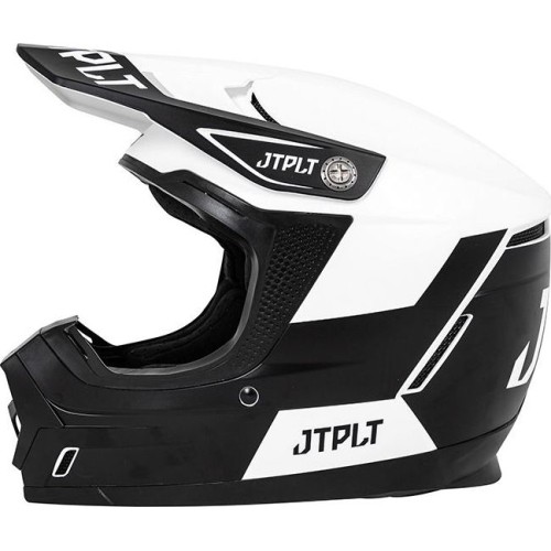 Kask Jetpilot VAULT, czarno-biały