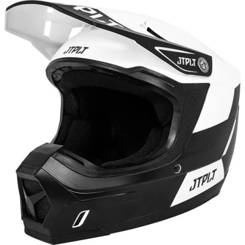 Kask Jetpilot VAULT, czarno-biały