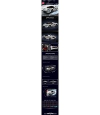 Sports Vehicle Brick Set Silver 388 pcs.