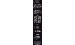 Sports Car Brick Set Black 414pcs.