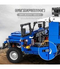 Set of 2087 Off-road Vehicle Building Blocks Blue