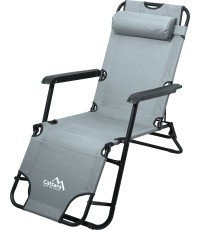 Leżak/fotel COMFORT szary