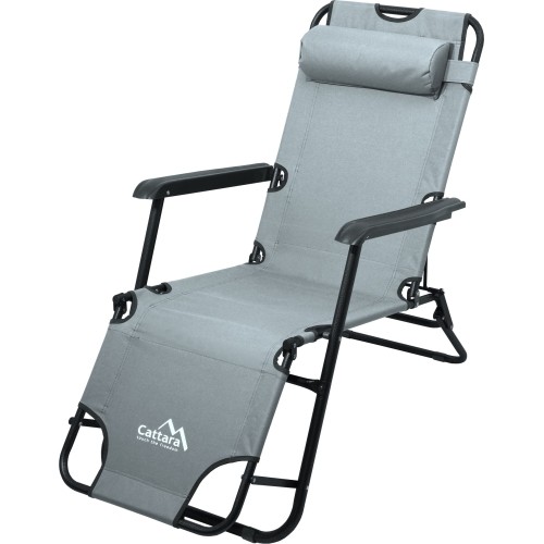 Leżak/fotel COMFORT szary