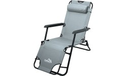 Leżak/fotel COMFORT szary