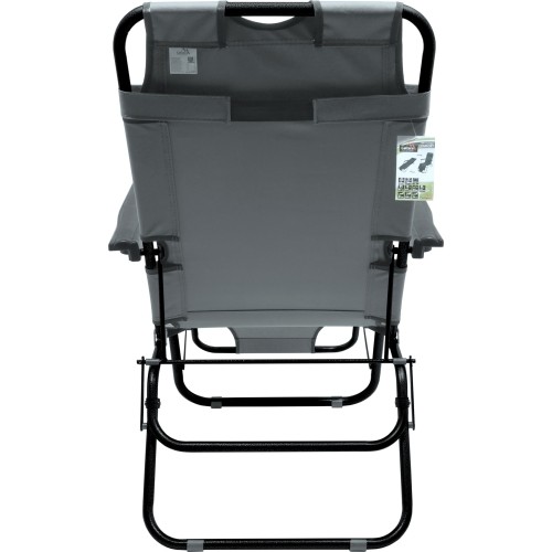 Leżak/fotel COMFORT szary