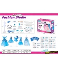 Little Designer Kit, Blue Materials + Accessories