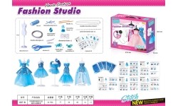 Little Designer Kit, Blue Materials + Accessories