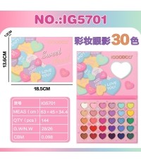 MEGA Heart Makeup Set