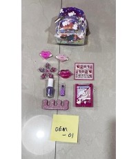 Set for a Little Stylist + Cosmetic Bag Backpack