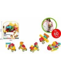 Soft Blocks Set 60 pcs + Backpack
