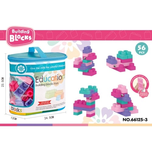 Soft Blocks Set 56 pcs.