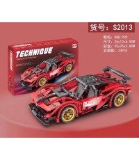 Sports Car Red Blocks 482 pcs.