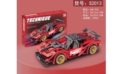 Sports Car Red Blocks 482 pcs.