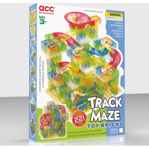 MEGA Ball Track Set 221pcs.