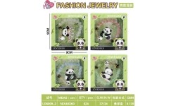 Panda Green Bracelet Jewelry Set