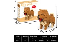 800 piece Chow Chow building set