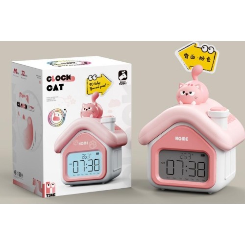 Alarm Clock Cat Watch