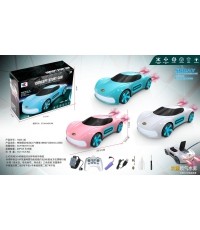 Vehicle with Smoke Function Controlled by Remote Control and Watch Blue