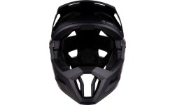 Kask zjazdowy FORCE Venom, rozmiar L/XL (58-61 cm), czarny