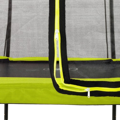 Trampolina EXIT Silhouette 244x366 cm - zielona