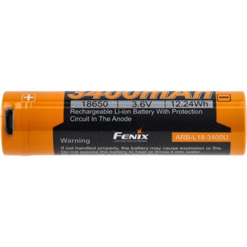 Akumulator USB Fenix ARB-L18U (18650 3400mAh 3.6V)