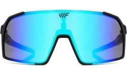 Polarized Sports Sunglasses VIF One Kids Black x Ice Blue
