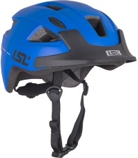 Children’s Bike Helmet w/ LED Light ISL Lumiro - Racer Blue