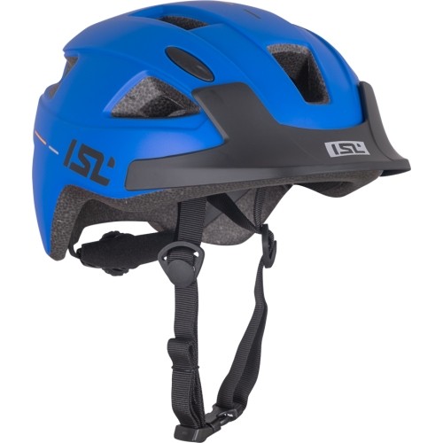 Children’s Bike Helmet w/ LED Light ISL Lumiro - Racer Blue