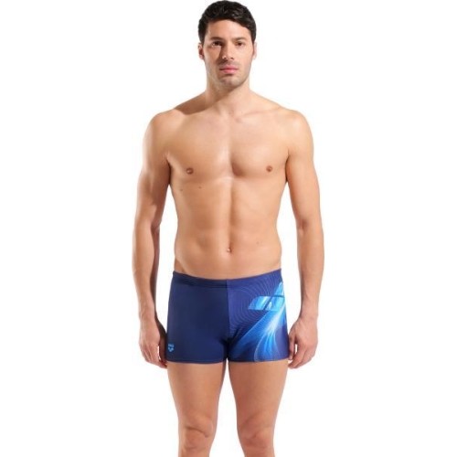 Męskie szorty kąpielowe Jellyfish Swim Short, granatowe z wzorem - 750
