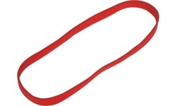 Guma oporowa Yate Power Band, twarda – czerwona