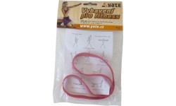 Guma oporowa Yate Power Band, twarda – czerwona