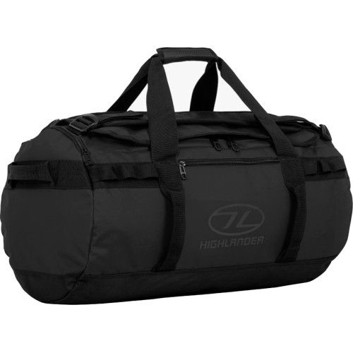 Torba podróżna Highlander Storm Kitback 45L, czarna - Czarny