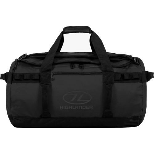 Torba podróżna Highlander Storm Kitback 45L, czarna - Czarny