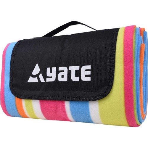 Koc piknikowy z folią aluminiową YATE – wzór B (150x130 cm)