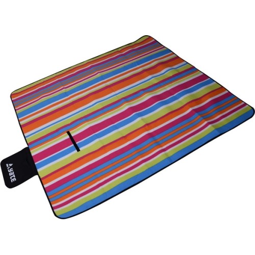 Koc piknikowy z folią aluminiową YATE – wzór B (150x130 cm)