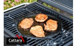 Okrągła płyta grillowa Cattara Cast Iron (do grilli 13040, 13043)