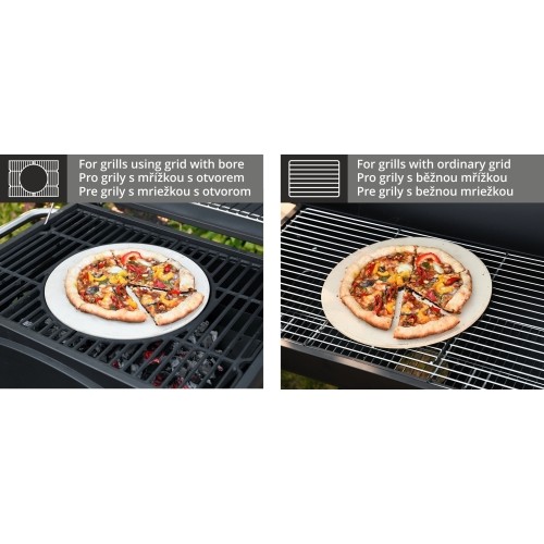 Okrągła płyta grillowa Cattara Pizza (do grilli 13040, 13043)