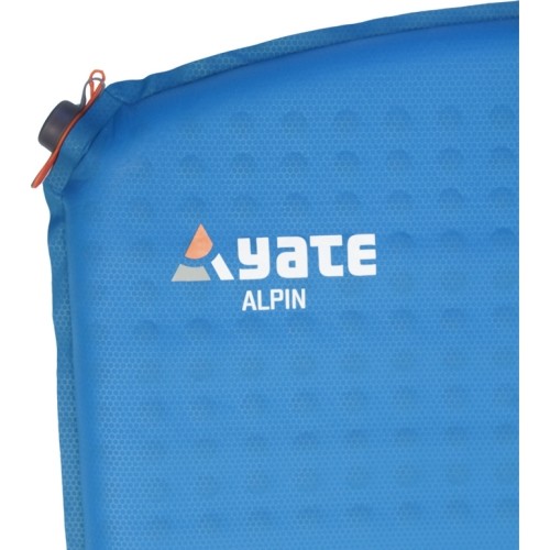 Mata samopompująca Yate Alpin, 3,8 cm – niebiesko-szara