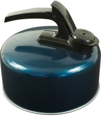 Czajnik z gwizdkiem Highlander, aluminium, 2 l, granatowy
