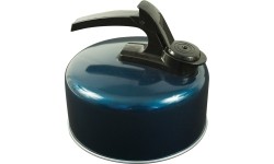 Czajnik z gwizdkiem Highlander, aluminium, 2 l, granatowy