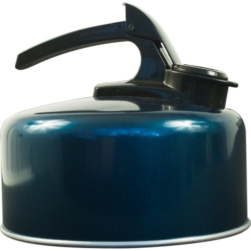 Czajnik z gwizdkiem Highlander, aluminium, 2 l, granatowy