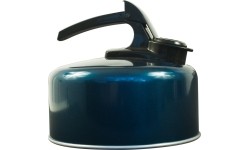 Czajnik z gwizdkiem Highlander, aluminium, 2 l, granatowy