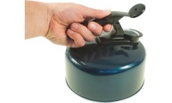 Czajnik z gwizdkiem Highlander, aluminium, 2 l, granatowy