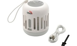 Ładowalna latarka Cattara z pułapką UV na owady i muzyką Bluetooth