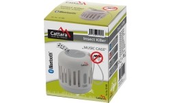 Ładowalna latarka Cattara z pułapką UV na owady i muzyką Bluetooth