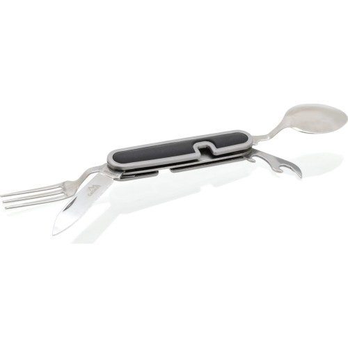 Nóż składany ze sztućcami Cattara CAMPING, 9 cm