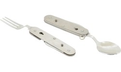 Nóż składany ze sztućcami Cattara CAMPING, 9 cm