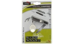 Nóż składany ze sztućcami Cattara CAMPING, 9 cm